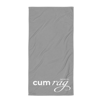 C Rag Beach Bath Towel - Grey