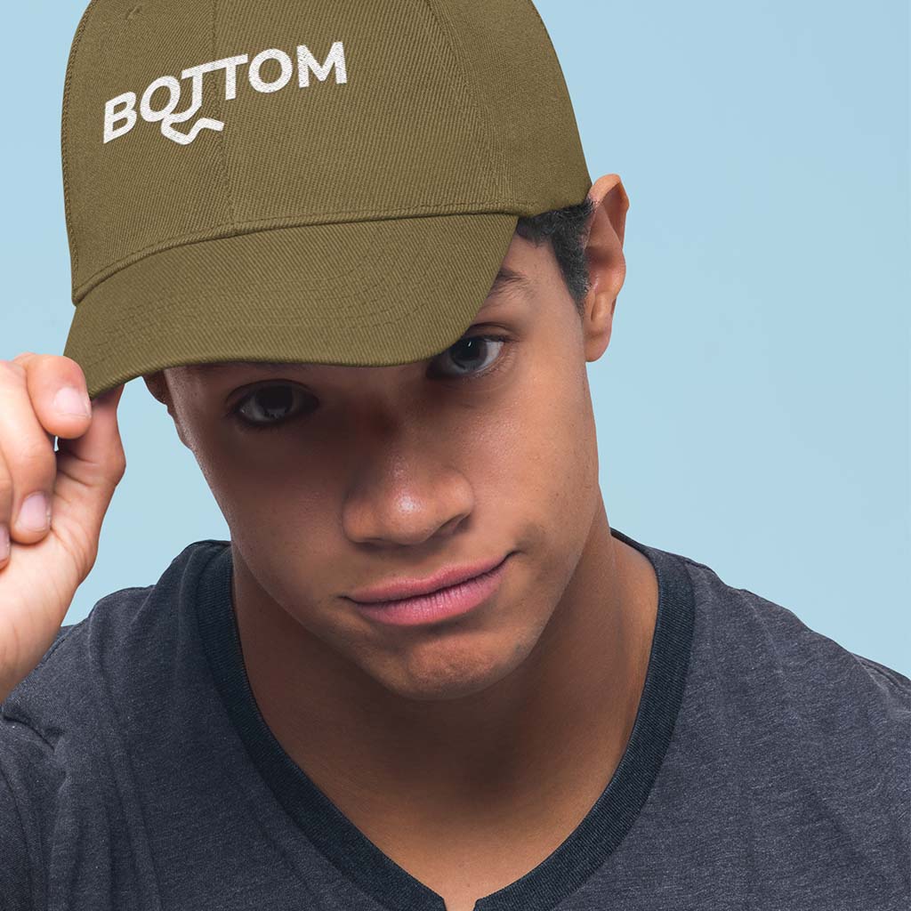 Bottom Organic Dad Hat Bottom Organic Dad Hat