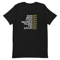 Gay Week T-Shirt - Black