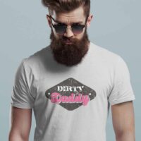 Dirty Daddy Silver T-Shirt