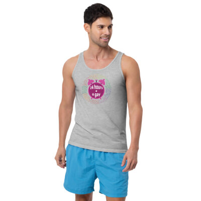 24 Hours a Gay tank top 2