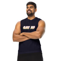 Gay AF muscle shirt 2