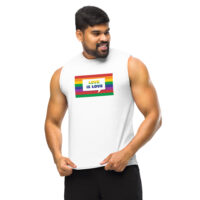 Love is Love Rainbow muscle shirt 2
